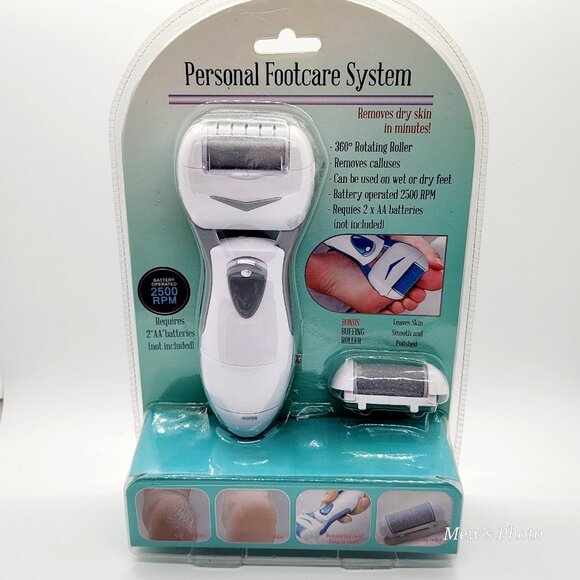 Personal Footcare System - Removes Dry Skin in Minutes in Gray - Picture 1 of 2